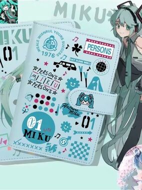 Hatsune Miku Anime Kawaii Notebook – Cute Stationery for Fans